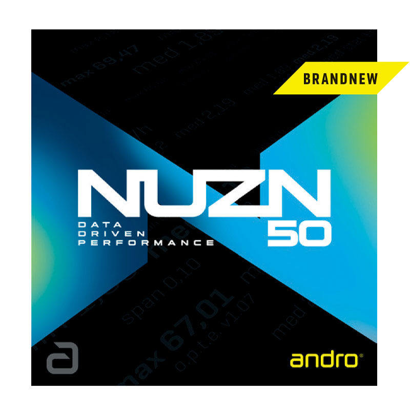 Andro岸度乒乓球胶皮球拍反胶套胶高承睿NUZN蓝N55紫N50