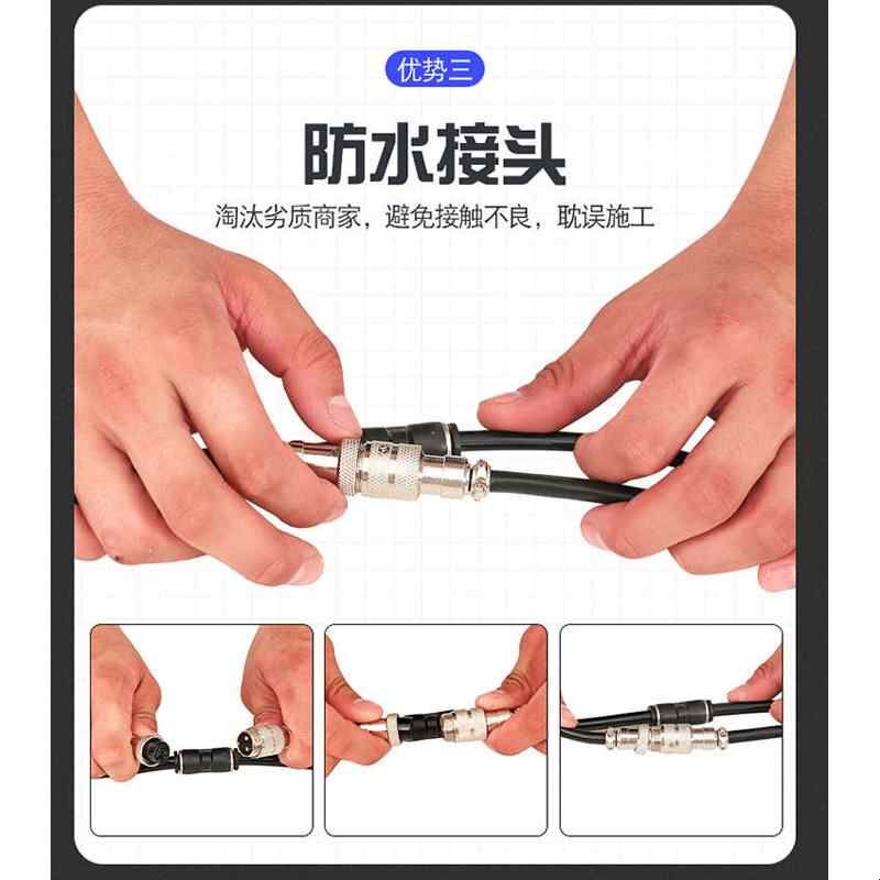 门头招牌广告牌清洗机电动清洁机刷高空玻璃外墙大棚机器工具设备