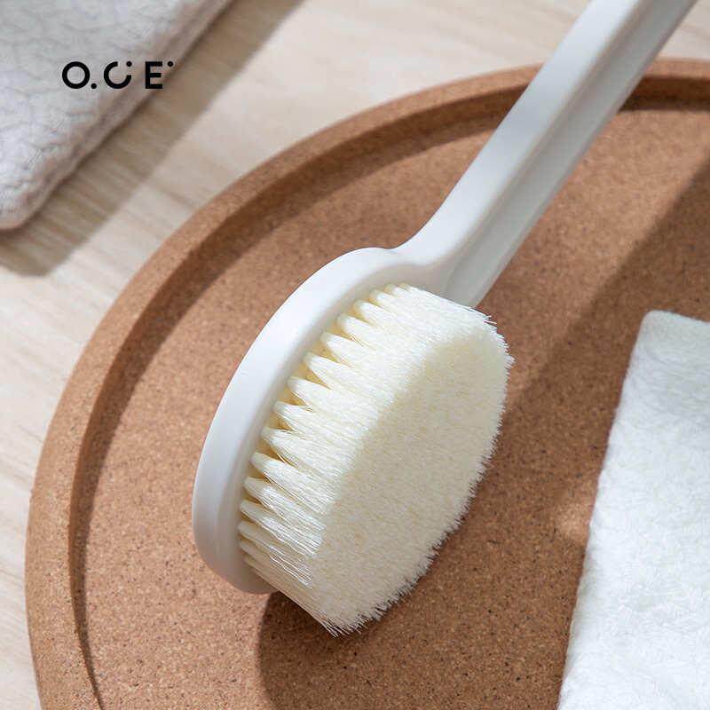 OCE家品简约软毛沐浴刷不求人长柄后背搓泥懒人家用擦澡刷搓背刷