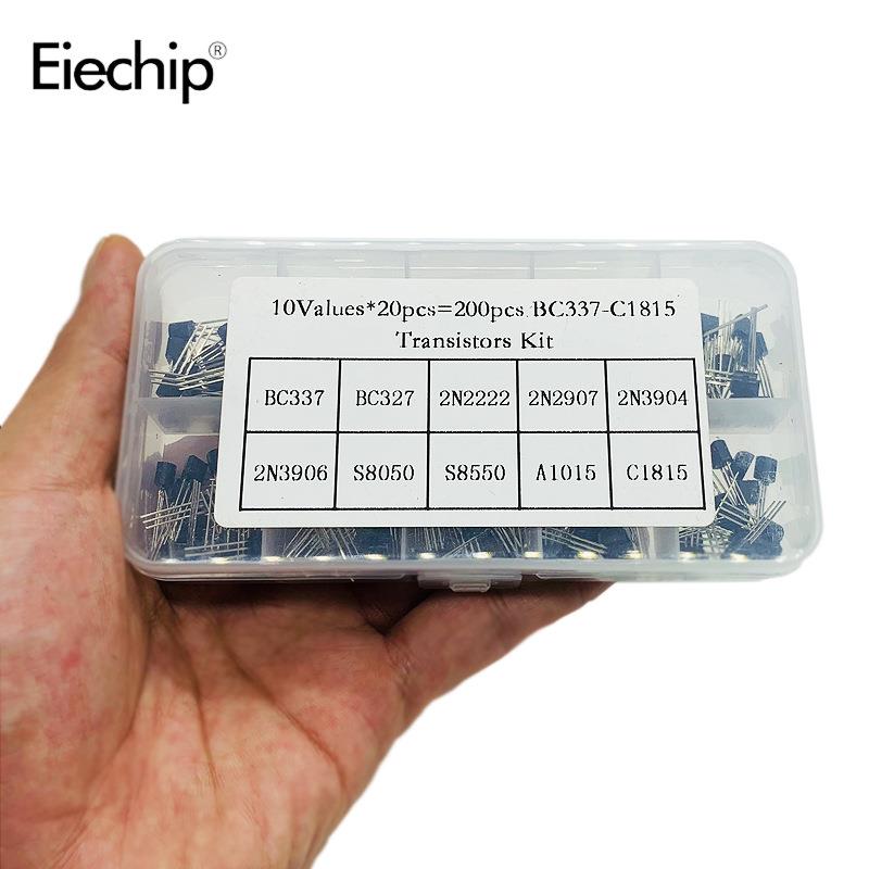 20PCS*10种规格直插三极管盒组合NPN TO-92 PNP BC337 BC327