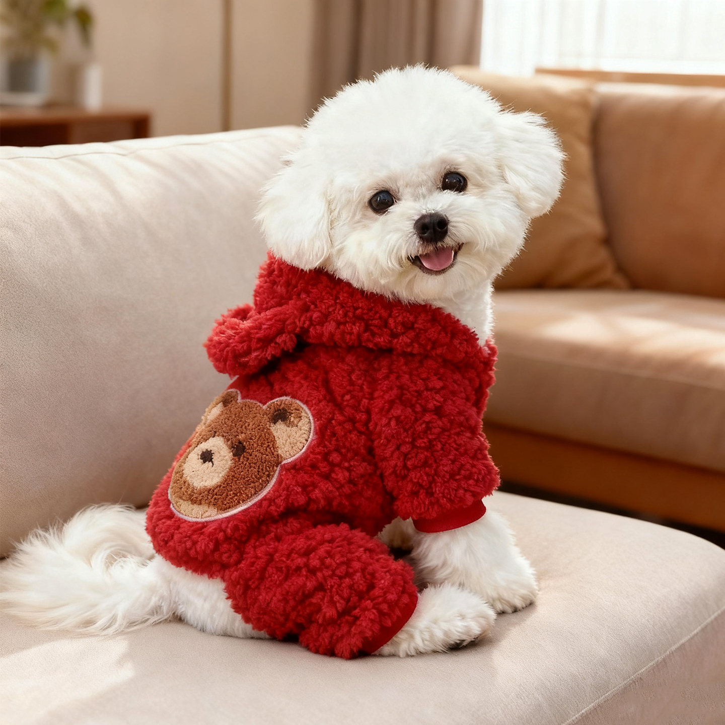 冬季狗狗保暖四脚衣加厚防掉毛