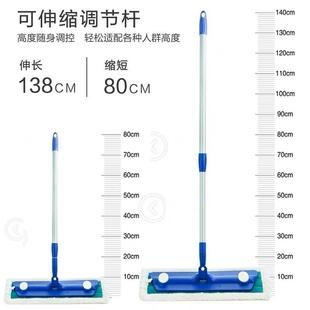呷鸣 平板拖把家用魔净木地板粘贴尘推拖布头一拖净妙洁替换装