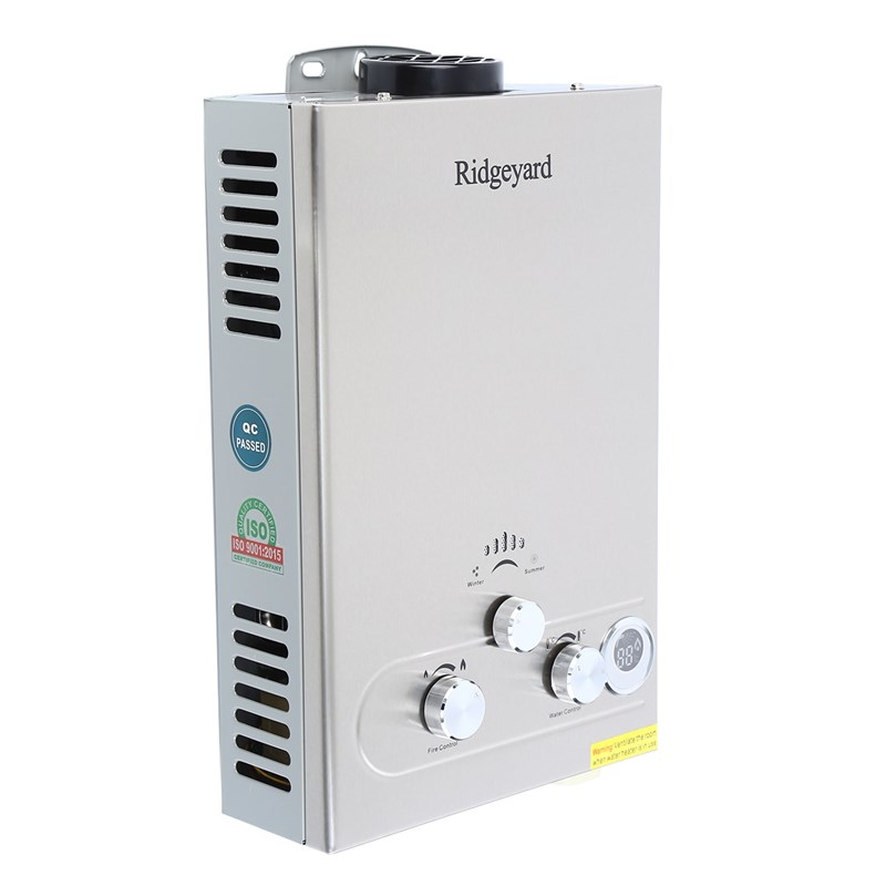 极速8L 16KW LPG Water Heater Propane Butane Instant GYas Boi