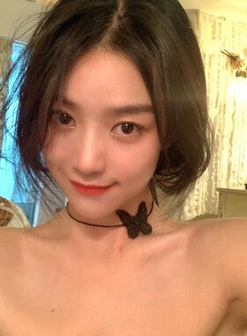 新品chocker项链简约黑色蕾A丝颈带短款锁骨链脖颈链项圈女配饰品