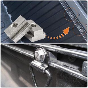极速Car Slot for Nut Pickup Set TraileTrs Deck SUVs Trucks