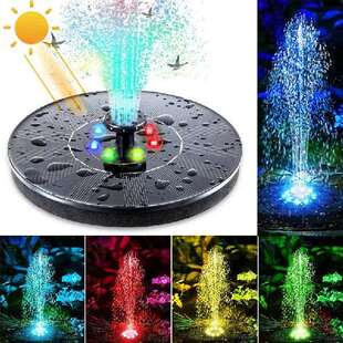 Floating Fmountain Water Garde Bath Waterfall Bird 极速Solar