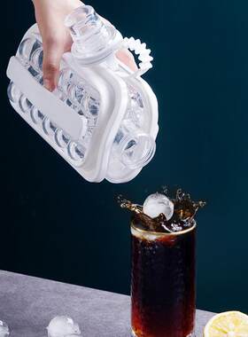 新品Ice Ball Mold 2-in-1 Ice Cube Maker Water BoSttle Ball M