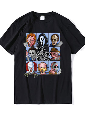 极速Halloween Men nClothing Maniac Park Horror Movie Theme P