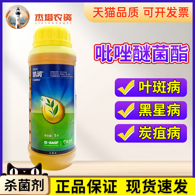 巴斯夫凯润吡唑醚菌酯农药杀菌剂