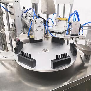 1ml次抛仿BFS液体膏体连排软管灌装封尾机自动灌装封尾机