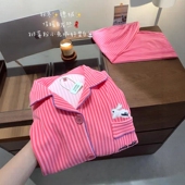 舒适家居服套装 Sin 德绒睡衣女秋冬季 新款 Glee 少女可爱小兔大码