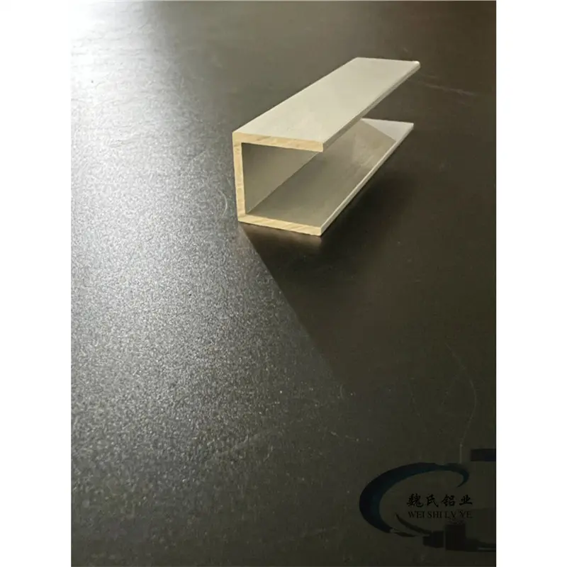U型槽铝20X2mm铝合金槽内径16