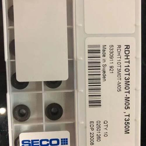 数控刀片 SECO山高刀头,RDKW0803M0T-MD05 F40M,耐磨 铣刀片