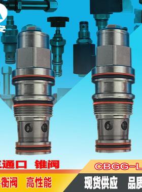 插装式平衡阀 CBGG-LJN替代SUN 液压螺纹插装阀抗衡阀240升配置阀