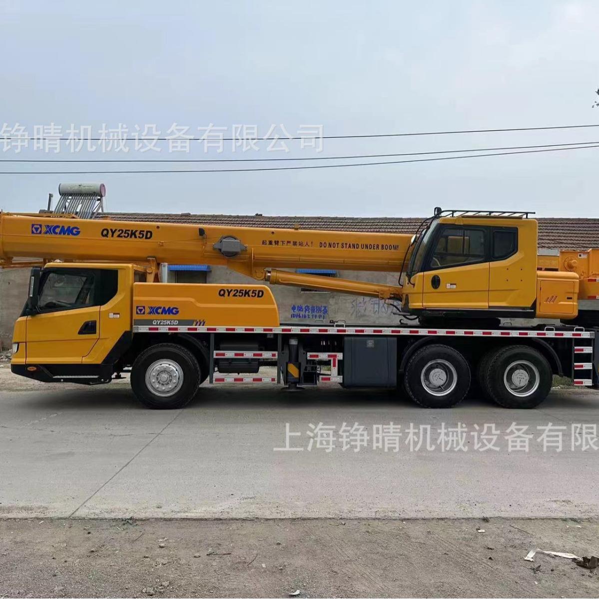 徐工25吨徐工QY25K5D起重机上海外贸出口