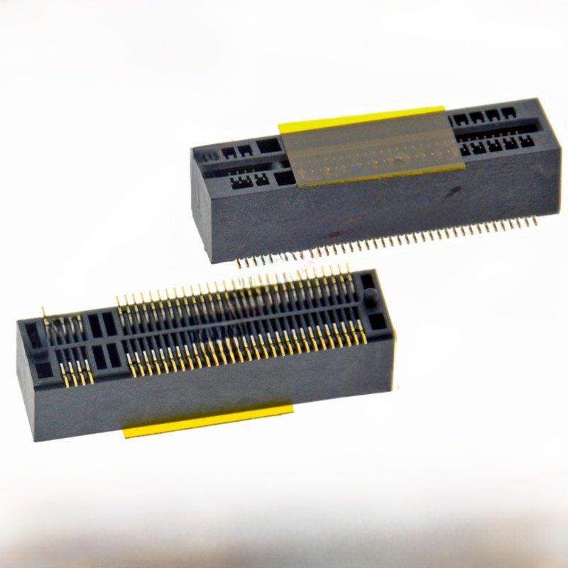 Lotes连接器Ngff接口Apci0110-P001A垂直M-Key槽M.2座5.3H