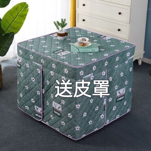 罩桌子罩取暖器取暖器脚烘烤鸟笼烤架桌罩火夹罩套棉罩火冬季烧火