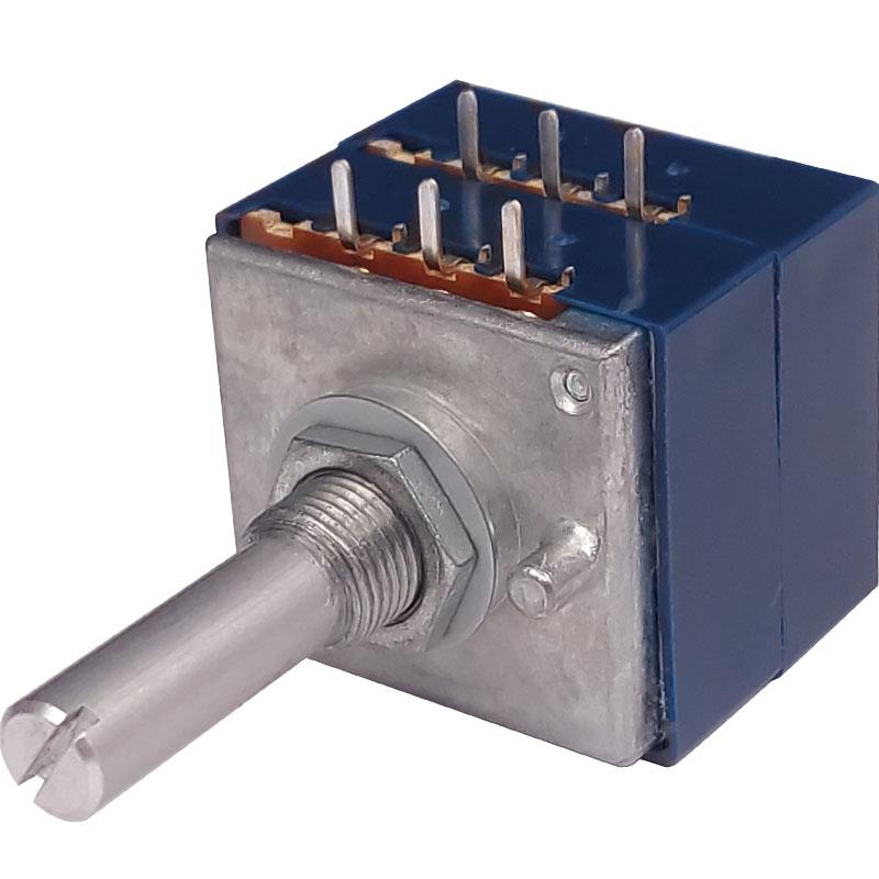 进口日本ALPS音响27型功放机音频音量双联电位器 100K50K20K10KA