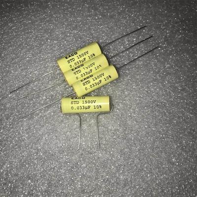 加拿大 EACO 0.033UF1500v STD 轴向 IGBT 无感吸收保护薄膜电容