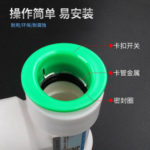 笨牛ppr管件活接头快速接头4分6分免热熔水管直插式快接对接器管