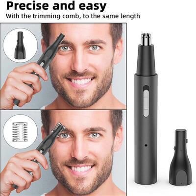 English nose hair trimmer, three in one nose hair trimmer