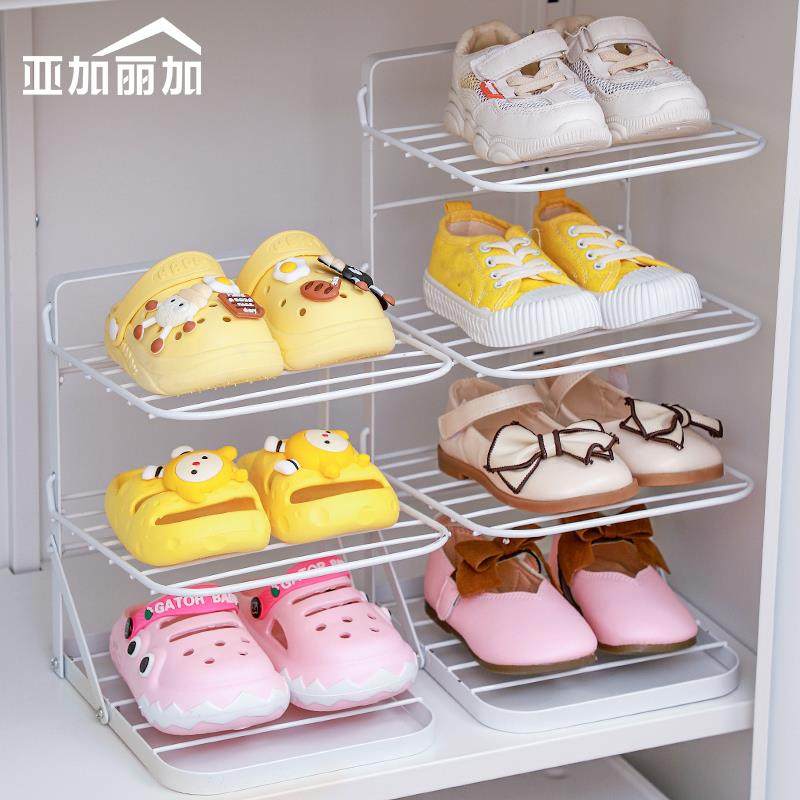 婴儿鞋架简易门口家用儿童小型鞋柜窄多层婴儿省空间鞋子收纳挂架,住宅家具,儿童鞋架,淘宝优惠券,粉丝福利购,淘宝优惠卷