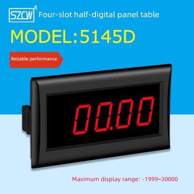 创宏仪表5145D小型数字面板表直流电压表直流电流表