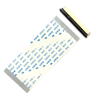 1.0间距排线26p 反向FPC FFC扁平线 0.5 40p同