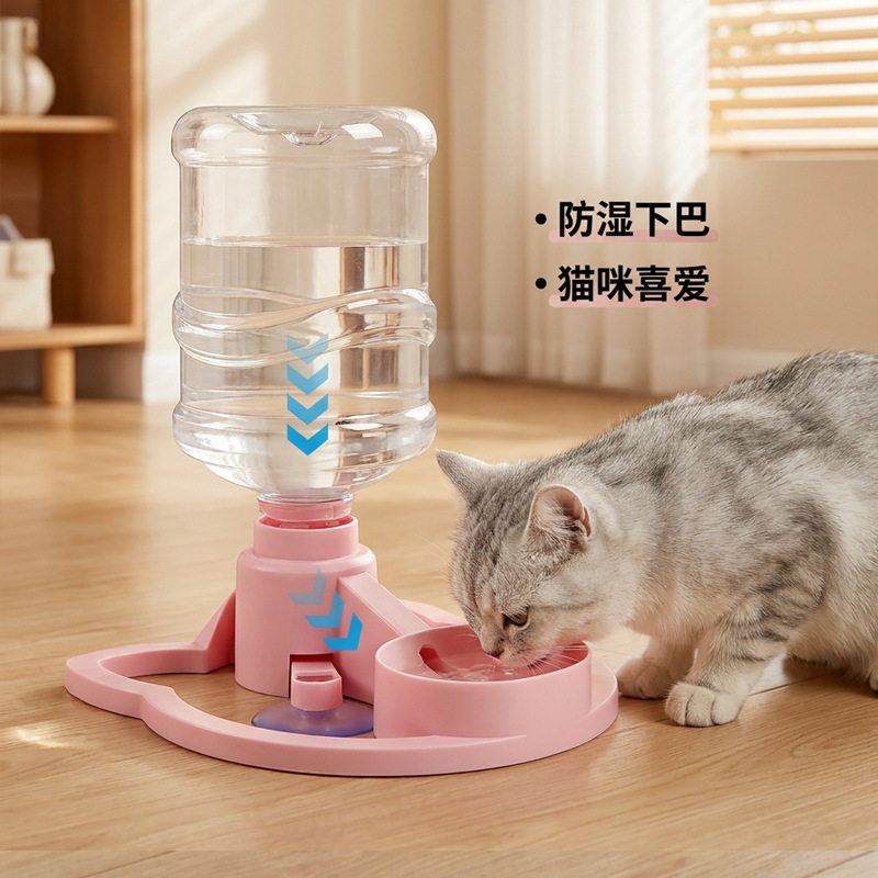 猫咪自动饮水器猫喝水流动宠物小狗狗用饮水机喂水水壶水碗不插电