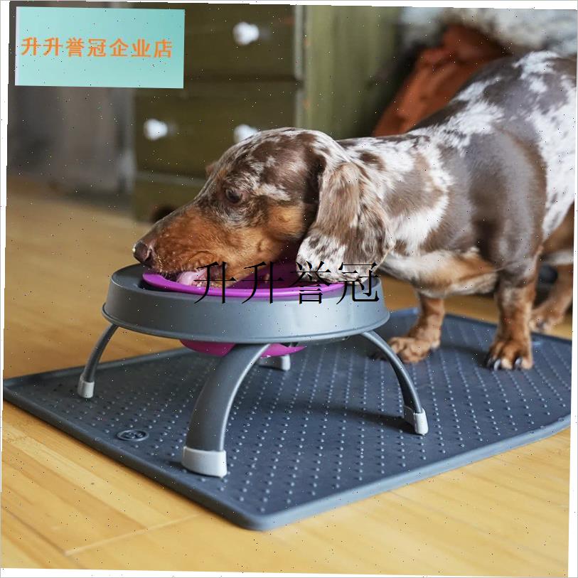 美国DEXAS架子折叠碗 狗w狗用品宠物猫狗便携狗食盆双碗单碗狗饭,