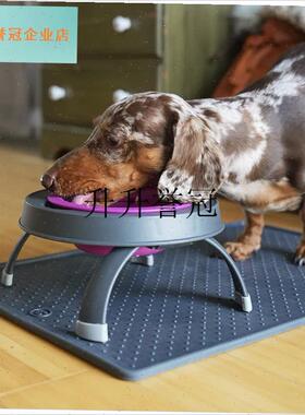 美国DEXAS架子折叠碗 狗w狗用品宠物猫狗便携狗食盆双碗单碗狗饭,