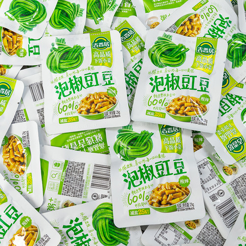 吉香居泡椒豇豆25g独立小包装