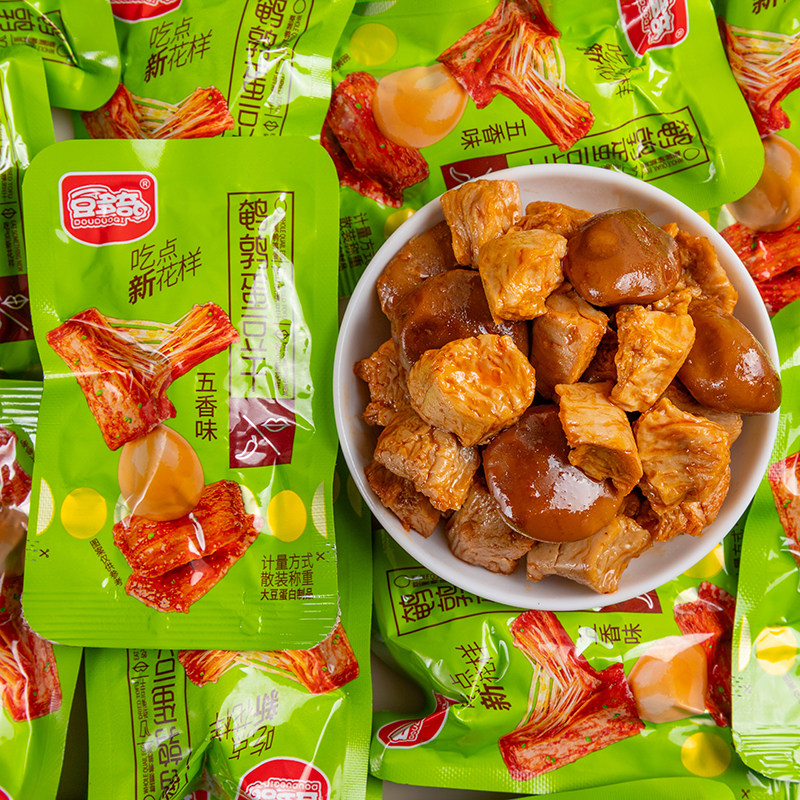 豆多奇鹌鹑蛋麻辣豆干零食独立小包装豆腐干豆制品休闲小吃食品