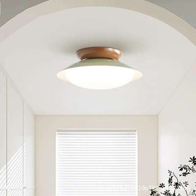 奶油风过道灯走廊灯中古法式阳台灯衣帽间灯入户玄关灯进门门厅灯