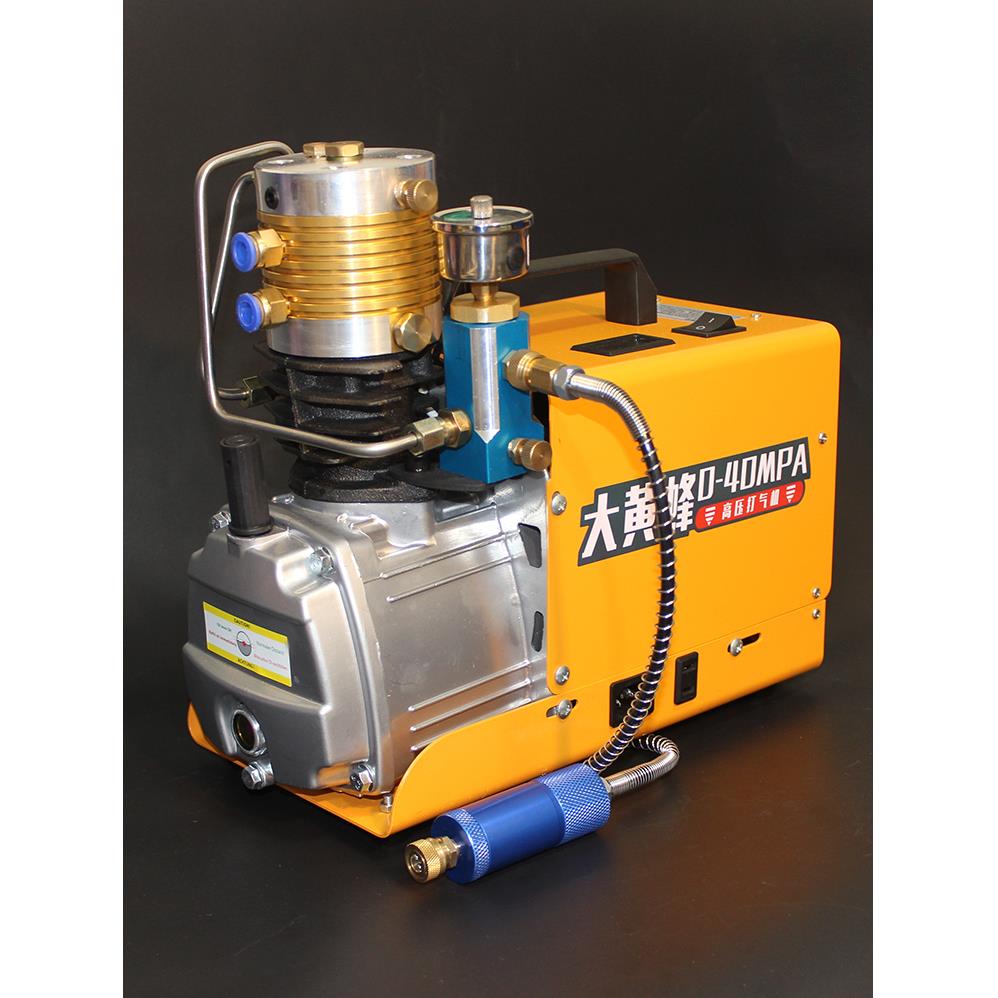 xl6z高压打气机30mpa高压气泵40mpa小型单缸水冷电动充气泵