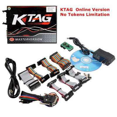 KTAG V7.020 V2.25 Red PCB KTAG1汽车ECU编程 不限点数可联网