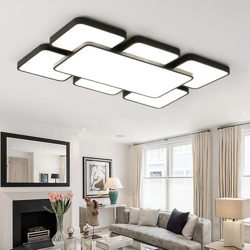 高显指薄款LED吸顶灯客厅灯卧室灯简约现代大气智能房间灯具超薄