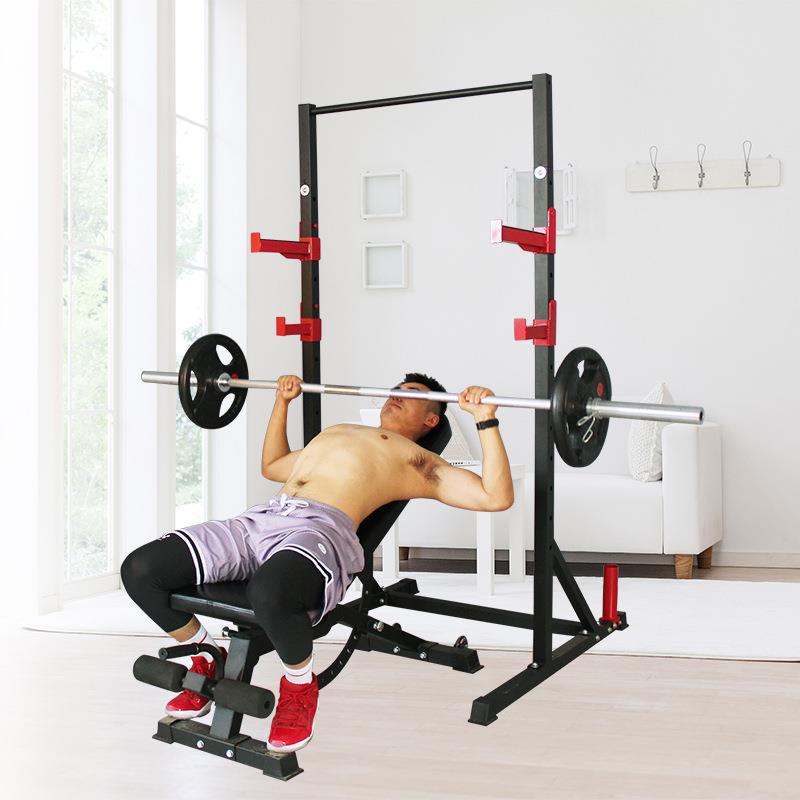 工厂直销家用卧推举重床深蹲架多功能卧推举重架专业深蹲架