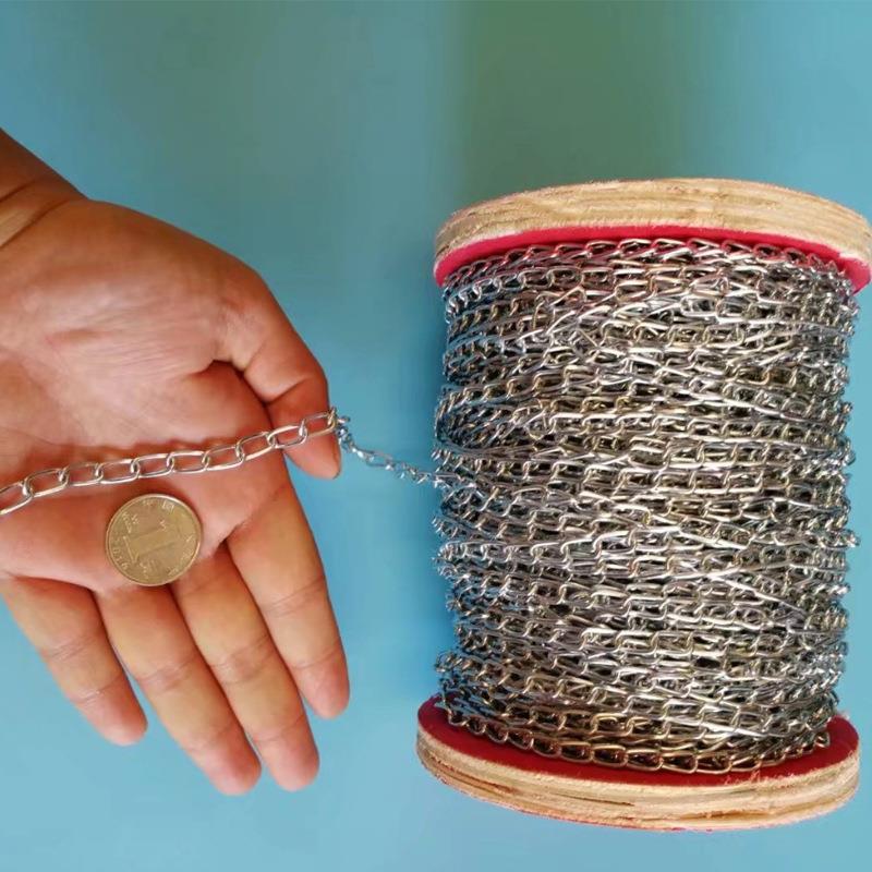 70米铁链细铁链小铁链条细铁链子五金吊链挂链灯链条广告吊牌挂链