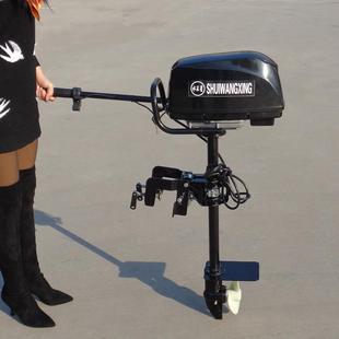 电动船挂机国产渔船挂桨机不污染水源电瓶式渔船舷外机优惠