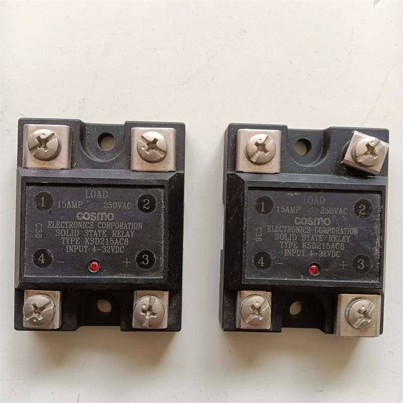KSD215AC8固态继电器COSMO INPUT:4-32VDC LOAD:15A/250VAC现货