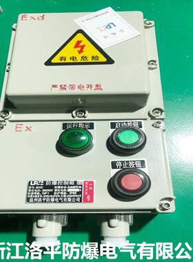 防爆磁力启动器防爆电磁启动器BQC10A20A40A60A星三角启动器