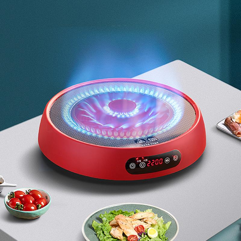 福也电陶炉爆炒节能圆形火锅智能电磁炉家用小型新款大功率光波炉