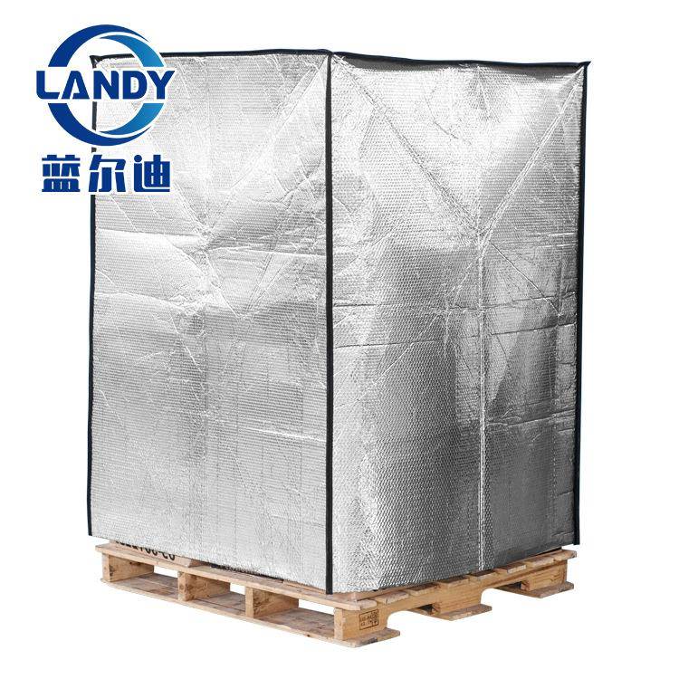 冷链冷冻运输集装箱内衬袋冷藏保温托盘盖布防水隔热膜托盘罩