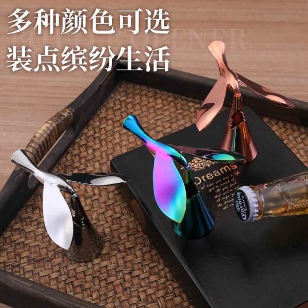 平衡开酒器开瓶器起瓶器瓶鸟鸟飞不倒翁小鸟新款金属悬浮创意啤酒