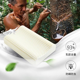枕头男天然乳胶枕助睡眠枕头制式陆空枕头学生宿舍寝室专用45*28