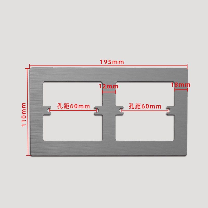 86型墙壁开关孔开大了插座缝隙修补装饰框遮丑垫片底盒面板边框套,电子/电工,暗盒修复器,淘宝优惠券,粉丝福利购,淘宝优惠卷