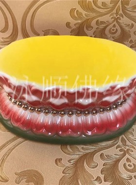 陶瓷新款观音客厅座莲花座底座供奉佛像垫佛台礼家佛具加高垫摆件