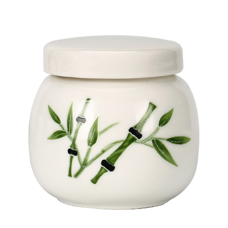 陶瓷密封罐迷你通用膏霜罐乳液瓶香体膏瓶子养生膏方罐茶叶储茶罐