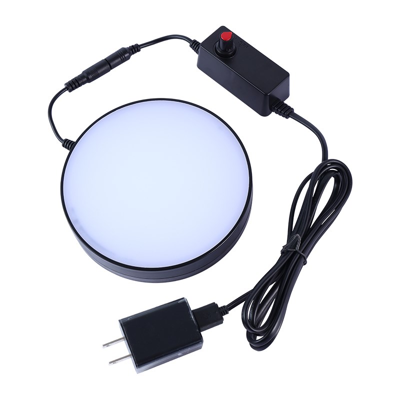 PDOK体式电子显微镜光源led灯底/下光源工业检测机器视觉无影圆形